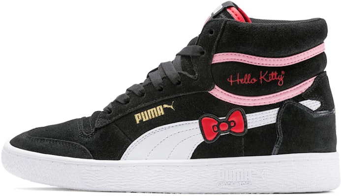 (W) Hello Kitty x Puma Ralph Sampson 中帮'黑色'篮球鞋 372733-01 Buy (W) Hello Kitty x Puma Ralph Sampson 中帮'黑色'篮球鞋 372733-01