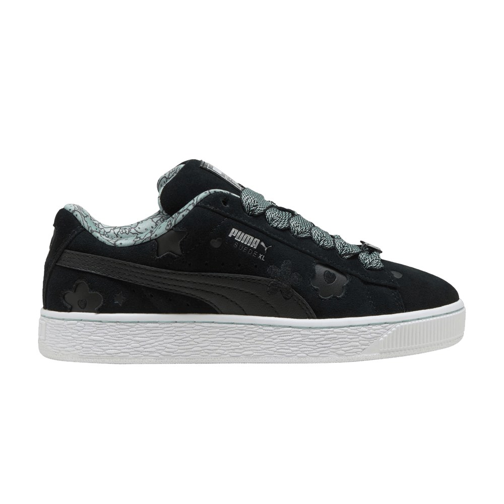 (Women) Hello Kitty x Puma Suede XL 'Black' 402381-01