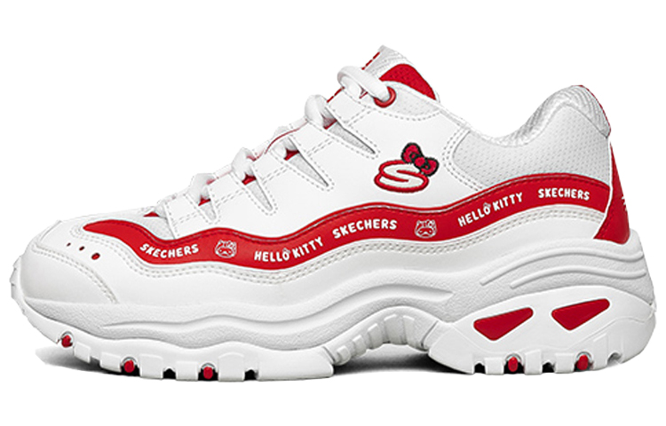 W) スケッチャーズ×ハローキティ ローカット ピンク/ホワイト 66666320