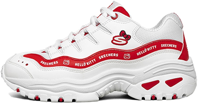 (W) Skechers Hello Kitty x Low-Top 'Merah' 66666320-WRD Buy (W) Skechers Hello Kitty x Low-Top 'Merah' 66666320-WRD