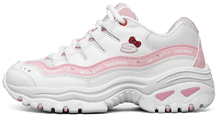 (W) Skechers Hello Kitty x Low-Top Pink/ 'Putih' 66666320-WPK Buy (W) Skechers Hello Kitty x Low-Top Pink/ 'Putih' 66666320-WPK