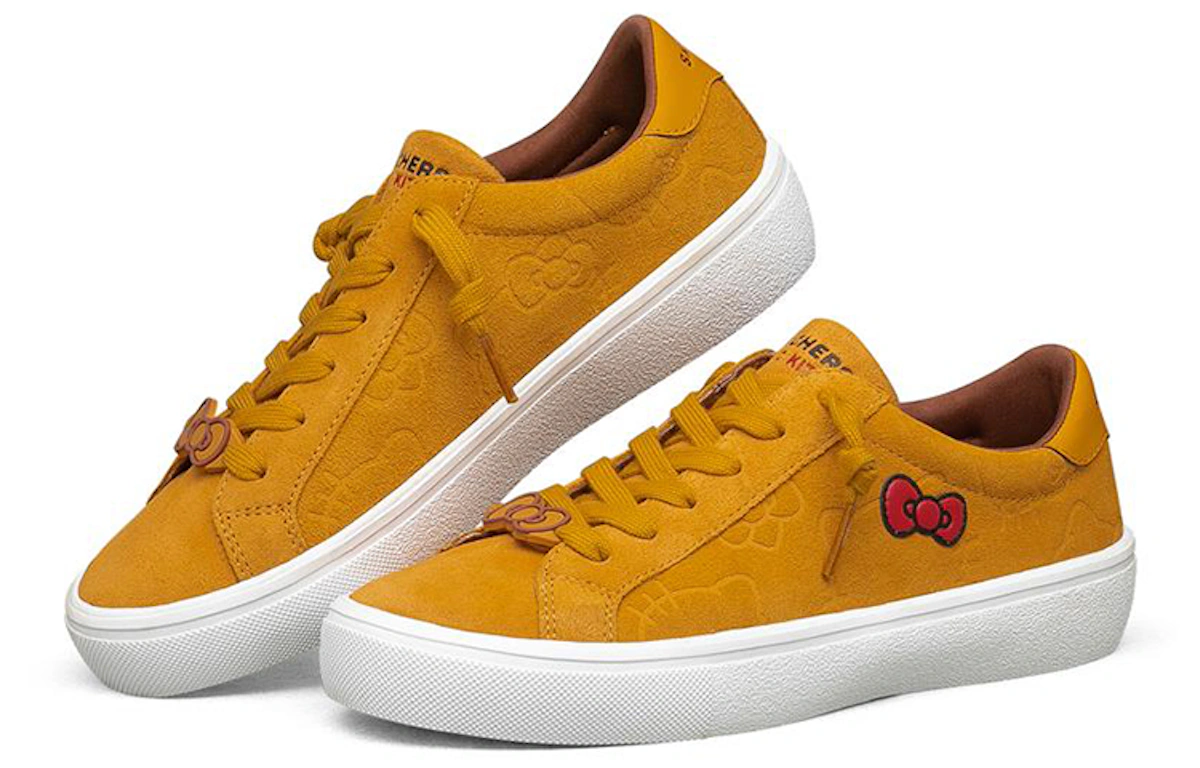 (Women) Skechers Goldie 2.0 x Hello Kitty 'Mustard Yellow'