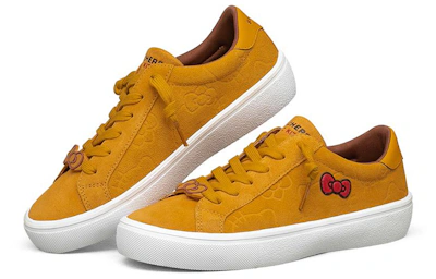 (Women) Skechers Goldie 2.0 x Hello Kitty 'Mustard Yellow'