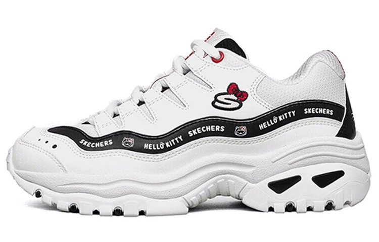 (Women) Skechers Hello Kitty x Low-Top /Black 'White' 66666320-WBK