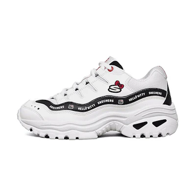(W) Skechers Hello Kitty Low-Top /Black 'White'