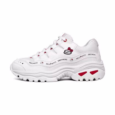 (W) Skechers Hello Kitty Low-Top 'White'