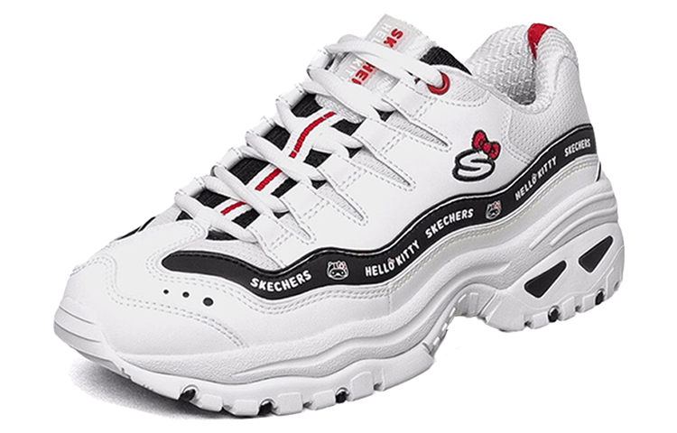 Lookbook (W) Skechers Hello Kitty x Low-Top / Hitam 'Putih' 66666320-WBK