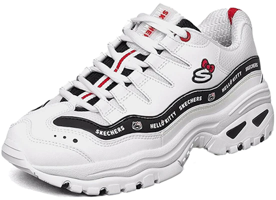 (W) Skechers Hello Kitty x Low-Top / Hitam 'Putih' 66666320-WBK Lookbook (W) Skechers Hello Kitty x Low-Top / Hitam 'Putih' 66666320-WBK