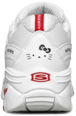 Hello Kitty/凯蒂貓 x Skechers 低幫 跑步鞋 女款 白色 Shop Hello Kitty/凯蒂貓 x Skechers 低幫 跑步鞋 女款 白色