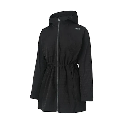 (Women) Helly Hansen UV Protection Hooded Jacket with Logo - Outdoor & Breathable. HC4MHJK32W