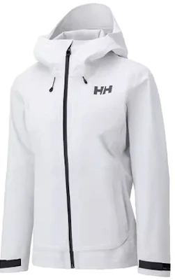 (Women) Helly Hansen Waterproof Windbreaker Jacket White Outdoor Casual Long-Sleeve HC4SACJ31W Buy (Women) Helly Hansen Waterproof Windbreaker Jacket White Outdoor Casual Long-Sleeve HC4SACJ31W