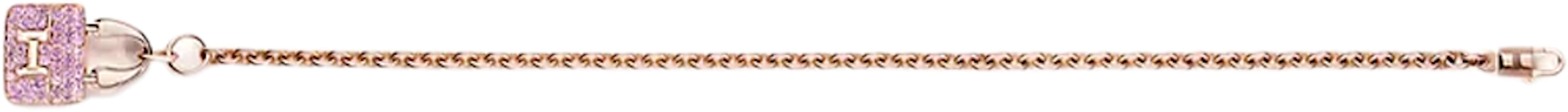 (W) Gelang HERMES 18K Emas Rose & Pink Sapphire Constance - Gelang. H121400B-00SH Lookbook (W) Gelang HERMES 18K Emas Rose & Pink Sapphire Constance - Gelang. H121400B-00SH