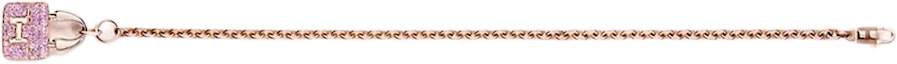 Lookbook (W) Gelang HERMES 18K Emas Rose & Pink Sapphire Constance - Gelang. H121400B-00SH