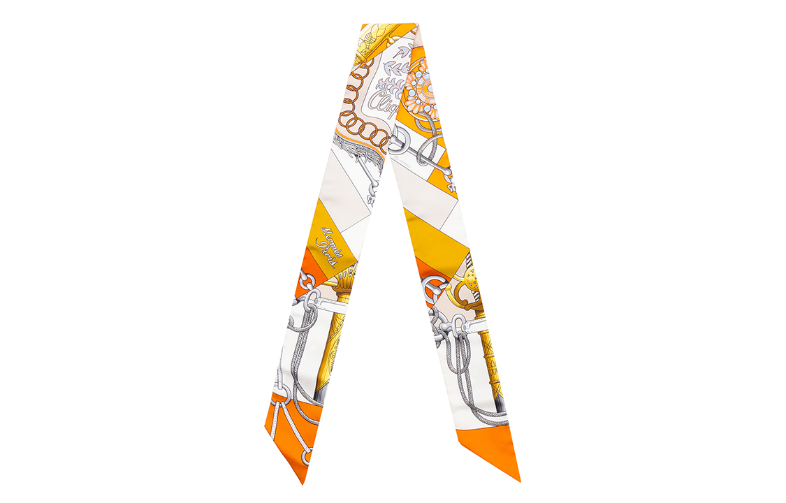 (Women) HERMES  "Sabre Dance" Silk Scarf H061574S-04 圖 2