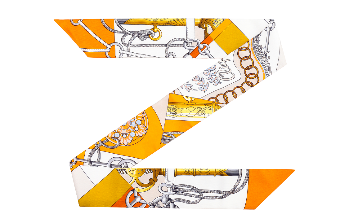 (Women) HERMES  "Sabre Dance" Silk Scarf H061574S-04 圖 3