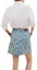 Shop (Women) HERMES Arctic Blue Printed Mid-Rise Straight Casual Denim Skirt FW24. H4H0350DK5Z