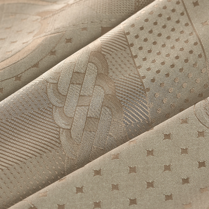 (Women) HERMES  Beige Silk Scarf with "Training" Pattern Design. H281635S 05 圖 3