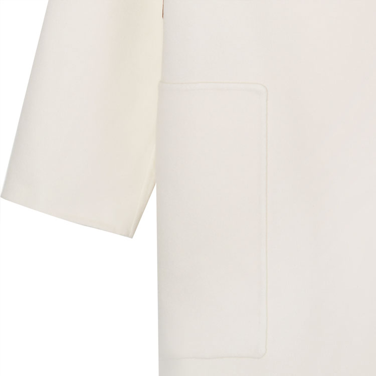 Purchase (Women) HERMES  Belted Trench Coat Early Spring Off-White H3H0125DAA334
