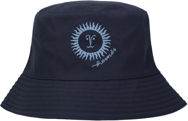 (W) HERMES Topi Baldi Hitam Kapas dengan Sulaman "Visage Soleil" H231022N 0156 Buy (W) HERMES Topi Baldi Hitam Kapas dengan Sulaman "Visage Soleil" H231022N 0156