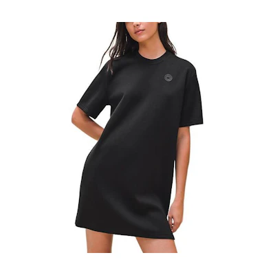 (Women) HERMES Black Embroidered Crewneck Oversized T-Shirt H4E4652DI02