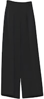 (Women) HERMES Black High-Waisted Wide-Leg Casual Pants FW22 H2H0402DM02 (Women) HERMES Black High-Waisted Wide-Leg Casual Pants FW22 H2H0402DM02