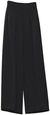 (Women) HERMES Black High-Waisted Wide-Leg Casual Pants FW22 H2H0402DM02 Order (Women) HERMES Black High-Waisted Wide-Leg Casual Pants FW22 H2H0402DM02