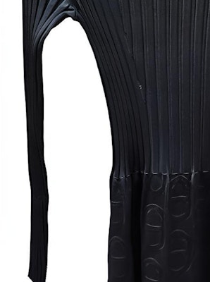 (Women) HERMES Black Long-Sleeve Midi Pullover Dress 1E2510D402 Purchase (Women) HERMES Black Long-Sleeve Midi Pullover Dress 1E2510D402