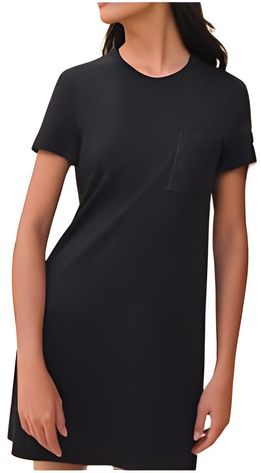 women-hermes-black-slim-fit-short-sleeve-round-neck-dress-h4-e4515-da-0234