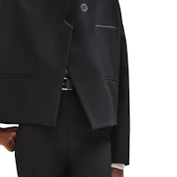 Sizing (W) 愛馬仕 黑色雕刻V領長袖外套 H4H0230DH02