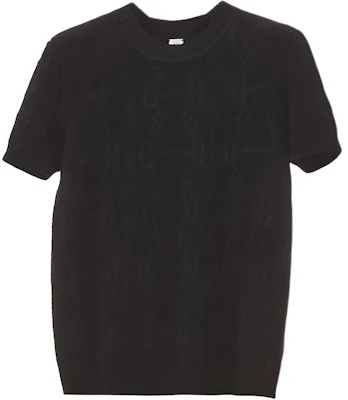(Women) HERMES Black Wool Cashmere Short-Sleeve Sweater FW22 Collection. H2H2666D602 Buy (Women) HERMES Black Wool Cashmere Short-Sleeve Sweater FW22 Collection. H2H2666D602