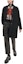 Order (Women) HERMES Black Wool Coat Single-Breasted Solid Overcoat H3H0188DA0236