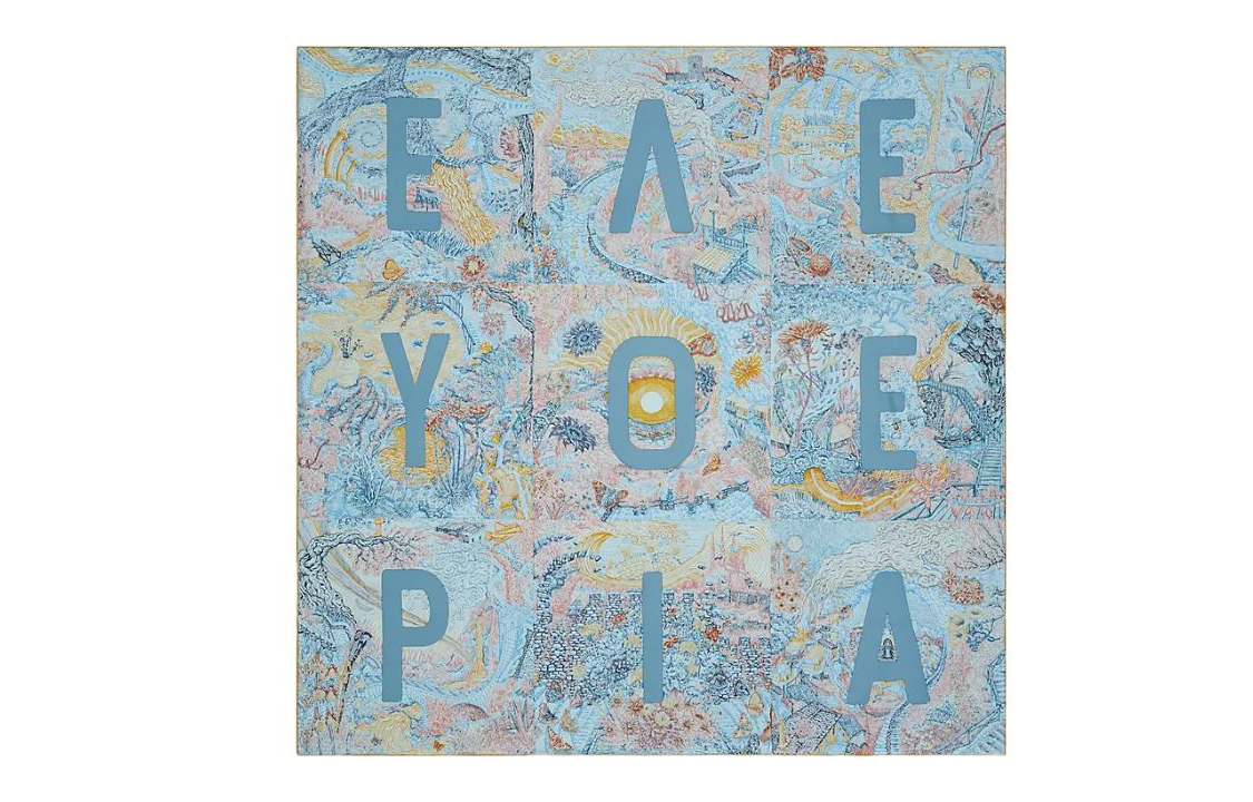 (Women) HERMES  Blue Silk Scarf with Letter Logo Design. H673752S05 圖 2