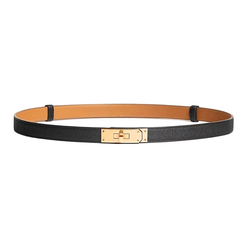 (Women) HERMES  Calfskin Belt Gold Buckle Multi-color 1.8CM 105703249 圖 2