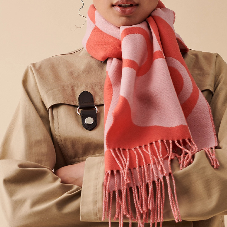 (Women) HERMES  Cashmere Knitted Scarf H259090S-01 圖 5