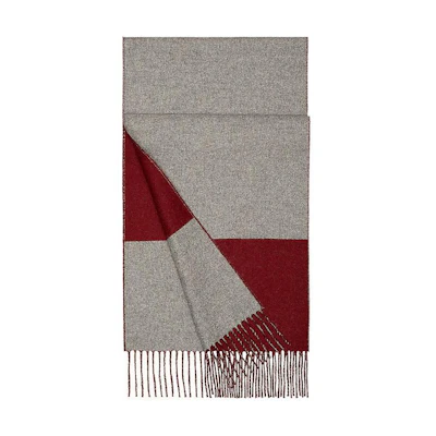 (Women) HERMES Casual Fashion Simple Knit Scarf - Grey H258091S-10