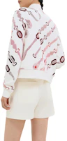 Lookbook (Women) HERMES Coaching Remix Print Cotton Baseball Jacket in Natural White. H5E4223DBA3