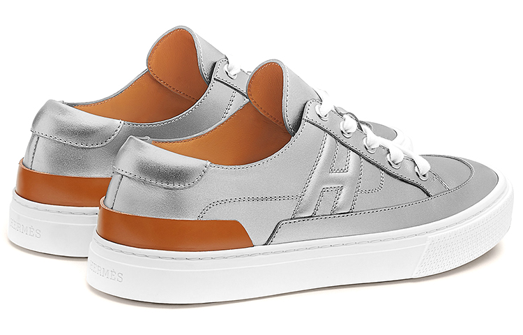 Shop (W) HERMES ''Tiefleder Silber Grau'' H212267Z-52