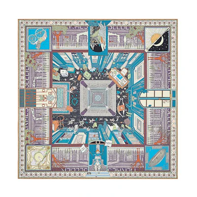 (Women) HERMES Elegant Fashion Silk Scarf - Multiple Colors H003757S 04