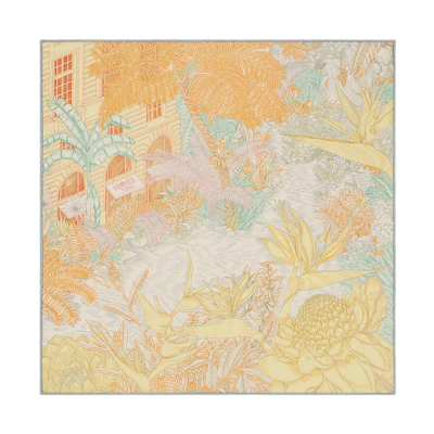 (Women) HERMES Elegant Fashion Unique Silk Scarf H893991S 01