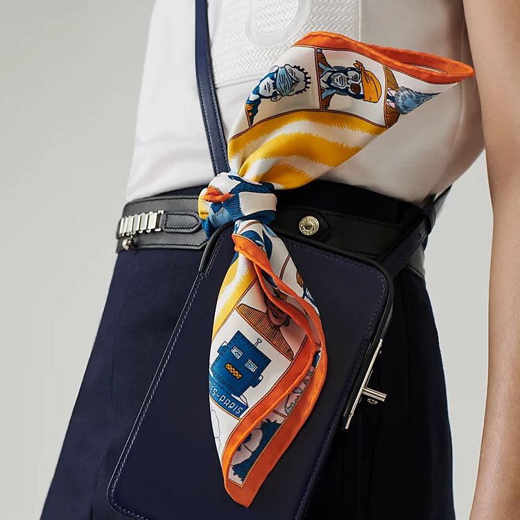 (Women) HERMES  Fashion Silk Scarf - Stylish and Versatile, Multicolor. H893780s-01 圖 3