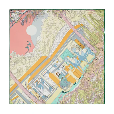(Women) HERMES Fashion Versatile Stylish Silk Scarf for Elegant Dates. H983855S-03
