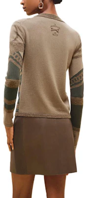 (Women) HERMES FW22 Pattern Knit Sweater Gobi Green H2H2664D2BK Shop (Women) HERMES FW22 Pattern Knit Sweater Gobi Green H2H2664D2BK