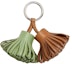 Details for (Women) HERMES Lambskin Keychain Solid Color Design - Various Colors. 104669377