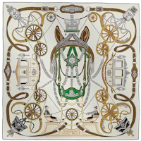 (Women) HERMES Mulberry Silk Scarf with Hand-Rolled Edges - Multicolor. H004163S 07 (Women) HERMES Mulberry Silk Scarf with Hand-Rolled Edges - Multicolor. H004163S 07