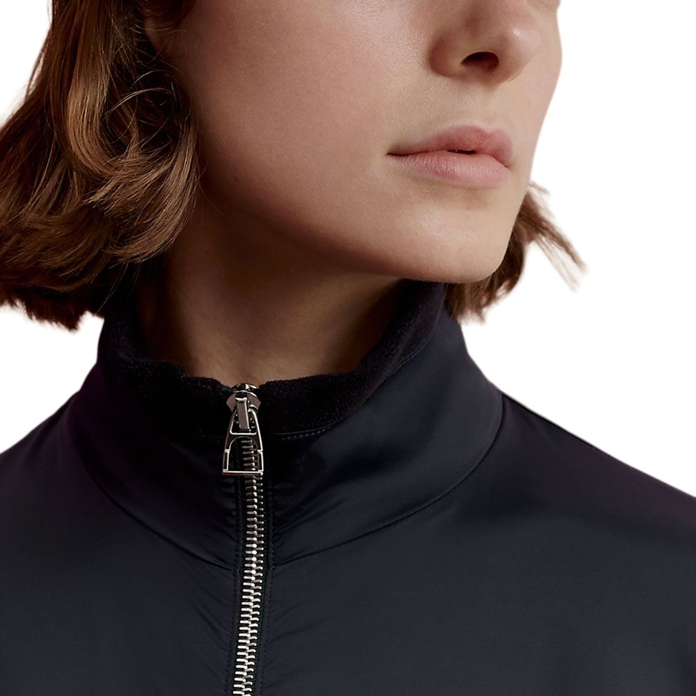 Purchase (Women) HERMES  Navy Blue High-Neck Waterproof Breathable Jacket. H800165EV01