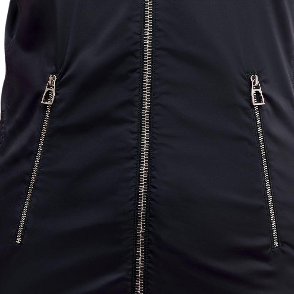 Sizing (Women) HERMES  Navy Blue High-Neck Waterproof Breathable Jacket. H800165EV01