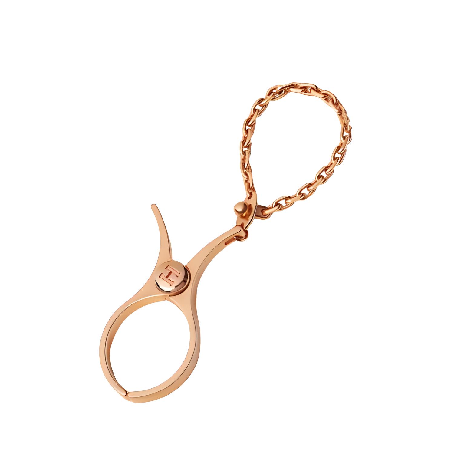 Lookbook (W) HERMES 橙色金屬鍍層飾品 單色設計配件 H000833G