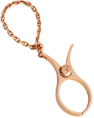 (W) HERMES 橙色金屬鍍層飾品 單色設計配件 H000833G Shop (W) HERMES 橙色金屬鍍層飾品 單色設計配件 H000833G