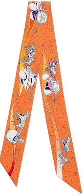 (W) 에르메스 오렌지 실크 스카프 - 세련된, 부드러운, 편안한 캐주얼 스타일. H063573S 03 Buy (W) 에르메스 오렌지 실크 스카프 - 세련된, 부드러운, 편안한 캐주얼 스타일. H063573S 03