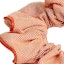 Lookbook (Women) HERMES Orange Textured Cotton Hair Tie/Scrunchie Accessory. H241029GvORTU